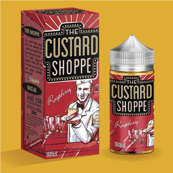The Custard Shoppe // 100ml - The Mist Factory Melbourne Vape Store