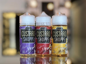The Custard Shoppe // 100ml - The Mist Factory Melbourne Vape Store